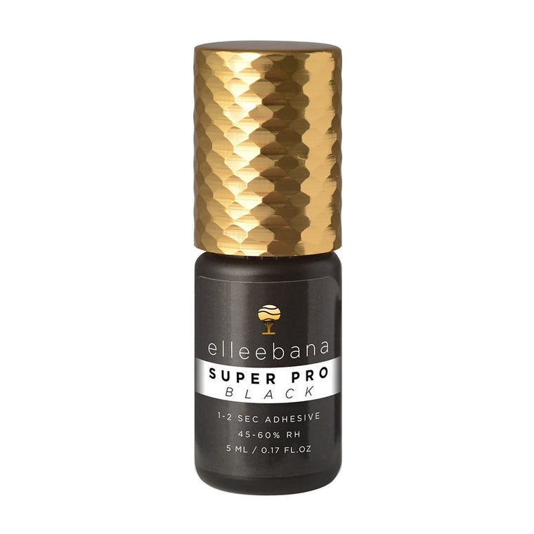 Elleebana GOLD Super Pro Black Lash Adhesive Glue - 5ml