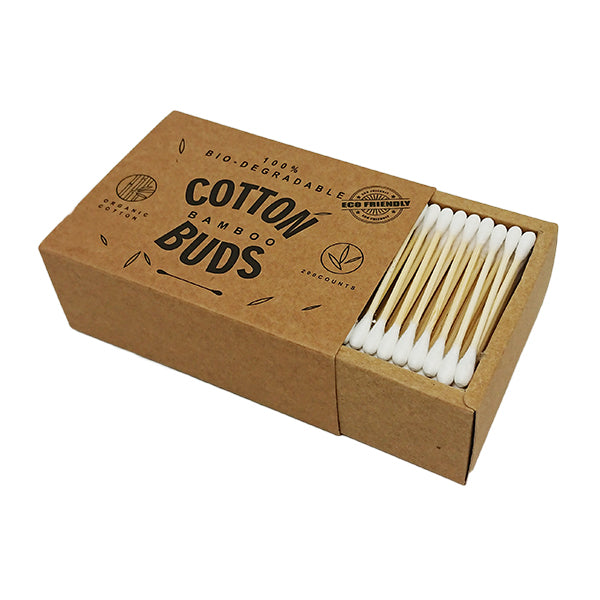 Bio-Degradable Bamboo Cotton Buds - 200pcs